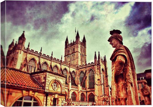 Roman Baths Canvas Print by Scott Anderson