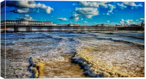 Brighton Pier Sussex Canvas Print by Scott Anderson