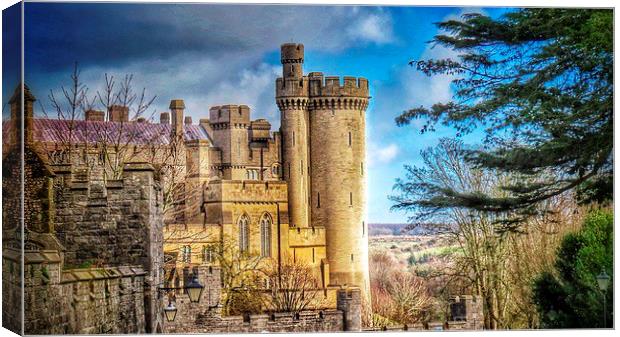 Arundel Castle Sussex Canvas Print by Scott Anderson