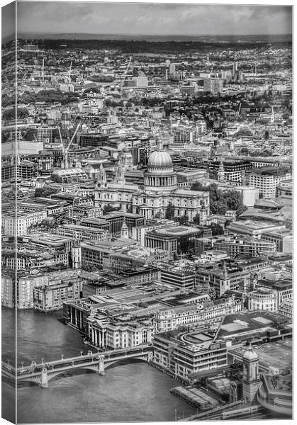 London and St Pauls Canvas Print by Scott Anderson