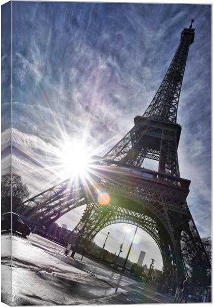 Paris in the spring time Canvas Print by Scott Anderson