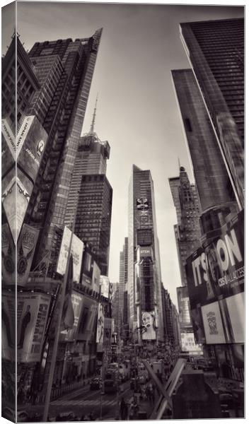 Times Square, New York City  Canvas Print by Scott Anderson
