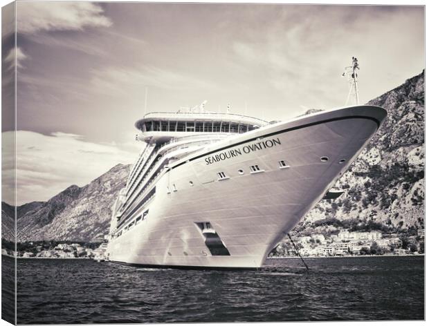 Seabourn Ovation  Canvas Print by Scott Anderson