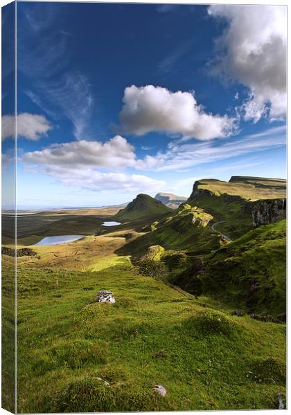 The Quirang, Isle of Skye Canvas Print by Stuart Blance