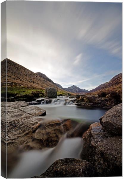 Glen Rosa, Arran Canvas Print by Dan Ward