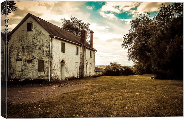 Old Stone House Canvas Print by Tom and Dawn Gari