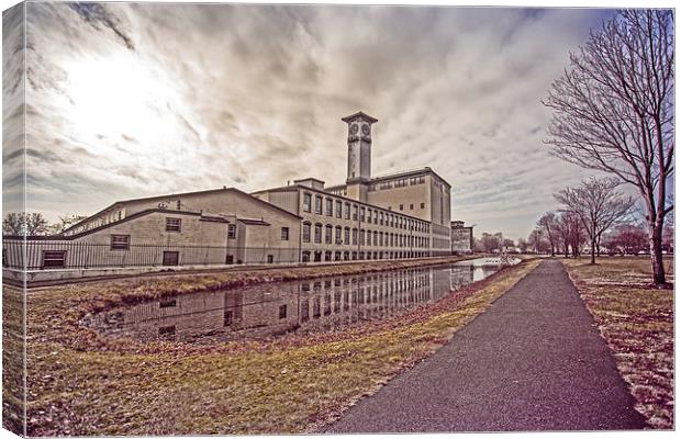  The Grundy Mills Complex Canvas Print by Tom and Dawn Gari