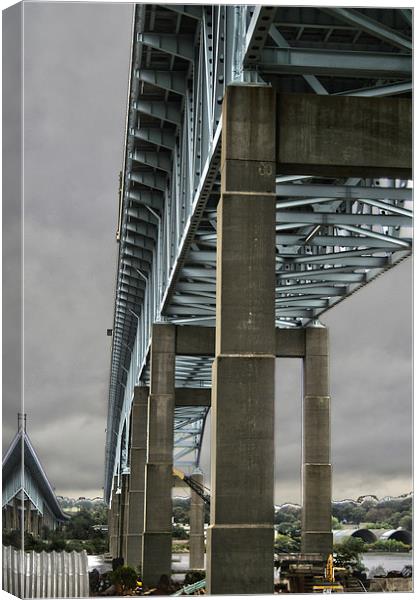  Gold Star Memorial Bridge  Canvas Print by Tom and Dawn Gari