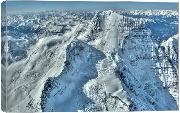 Mount Robson Canvas Print by Gurinder Punn