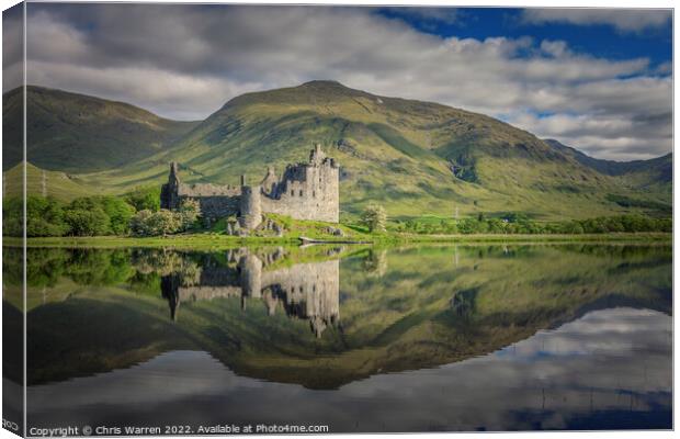 Kilchurn Castle Loch Awe Argyll and Bute Highlands Canvas Print by Chris Warren