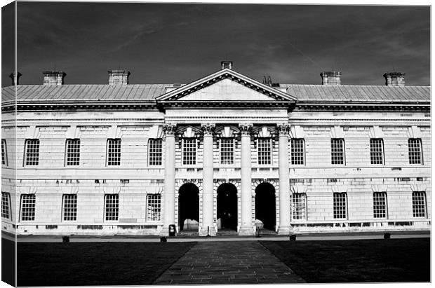 Naval College Two Canvas Print by Gavin OMahony