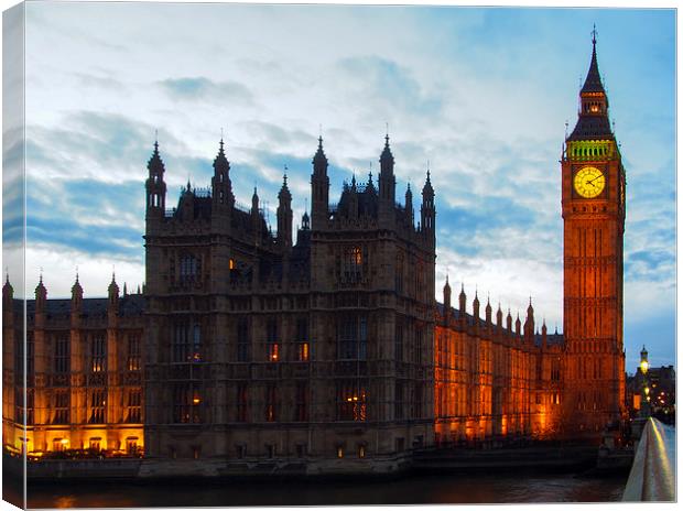 Big Ben Canvas Print by Victor Burnside