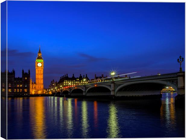 Bridge Canvas Print by Victor Burnside