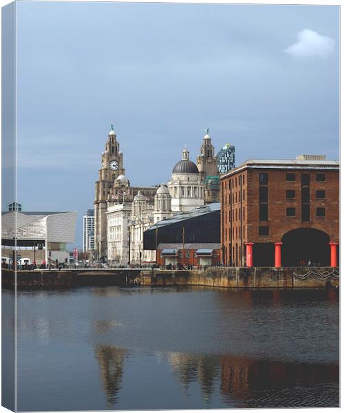 Liverpool Canvas Print by Victor Burnside