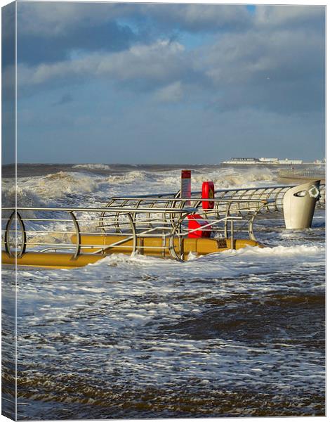 Blackpool Canvas Print by Victor Burnside