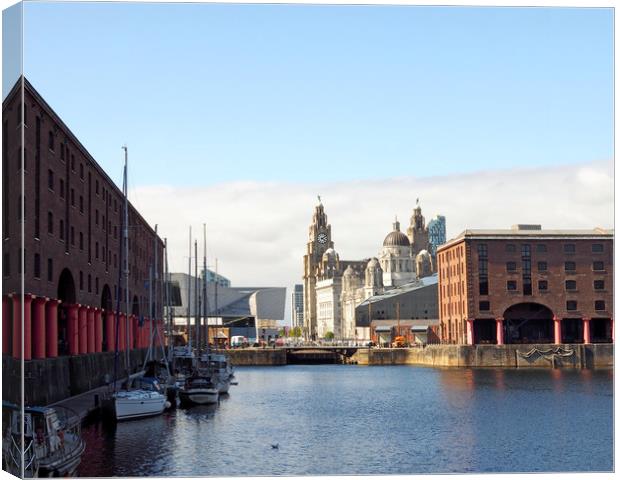 Liverpool Canvas Print by Victor Burnside