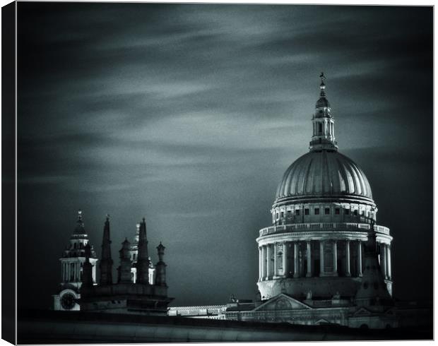 St Pauls Canvas Print by Victor Burnside