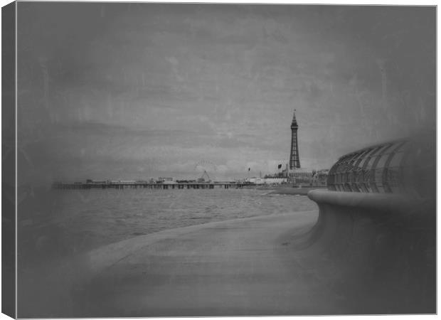 Blackpool Canvas Print by Victor Burnside