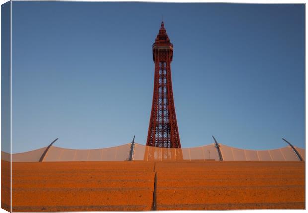 Blackpool Tower   Canvas Print by Victor Burnside