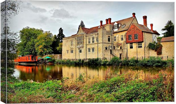 The Archbishops Palace, Maidstone, Kent Canvas Print by Robert Cane