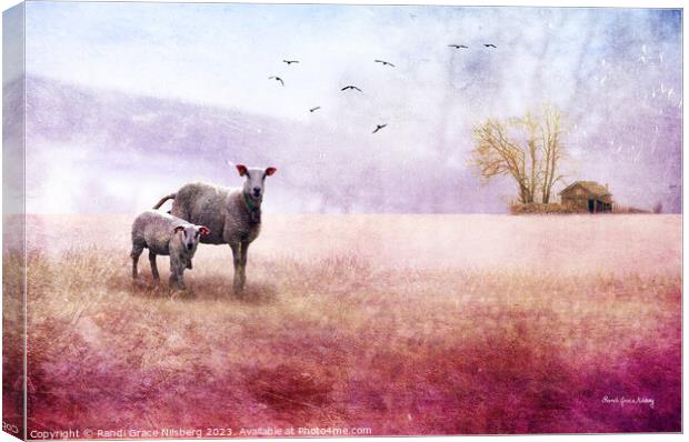 Countryside Peace Canvas Print by Randi Grace Nilsberg