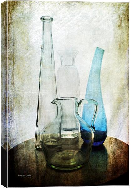 Shapes of Glass Canvas Print by Randi Grace Nilsberg