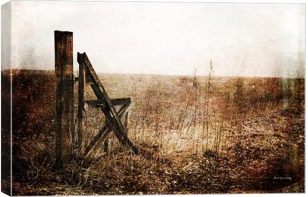 Gate to Whereverland Canvas Print by Randi Grace Nilsberg