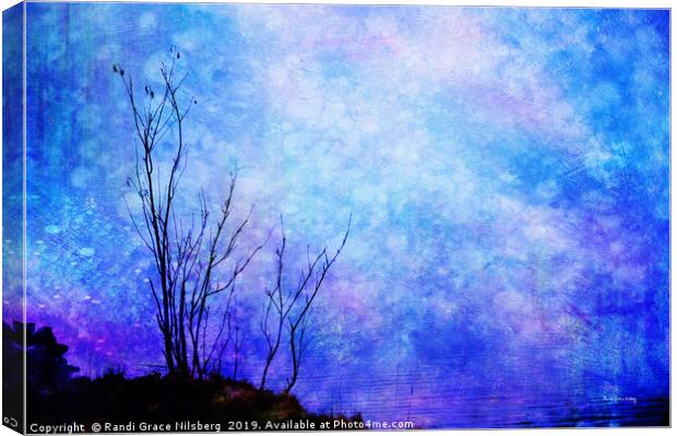 Lost in Blue Canvas Print by Randi Grace Nilsberg