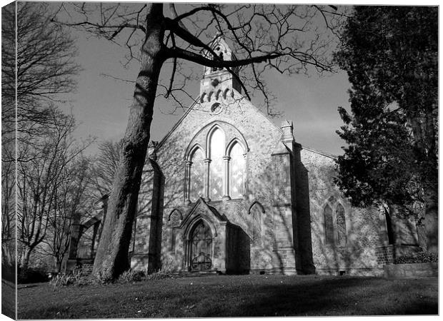 St Barbaras Church Brompton Kent Canvas Print by Tim Smith