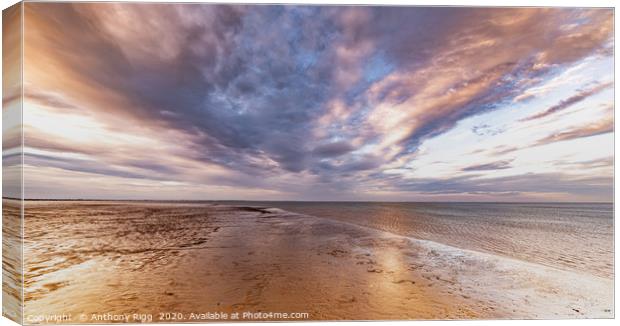Skyscape. Canvas Print by Anthony Rigg