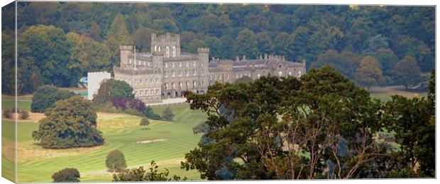 Taymouth Castle Perthshire Canvas Print by Kenny McNab