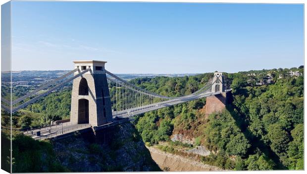 The Clifton Suspension Bridge Canvas Print by Michael Wood