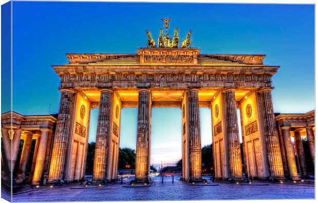 Brandenburg Gate Canvas Print by Markus  Will