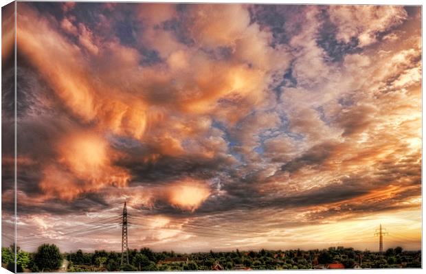 Skies Canvas Print by Markus  Will