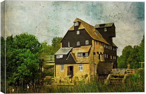 Houghton Mill Canvas Print by Lesley Mohamad