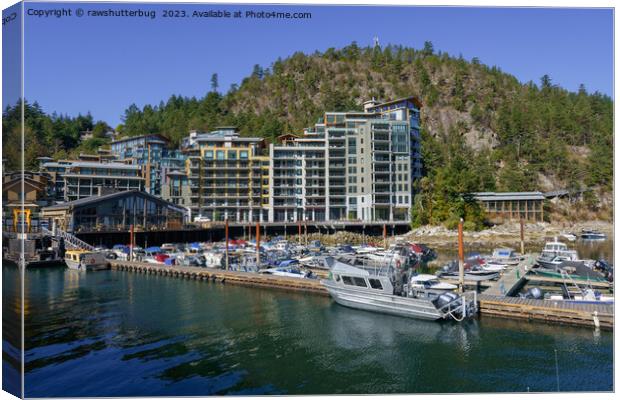 Horseshoe Bay Vista Canvas Print by rawshutterbug 