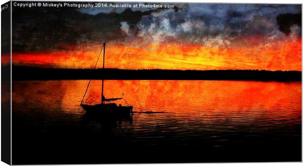 Campbell River Marina Sunrise Canvas Print by rawshutterbug 