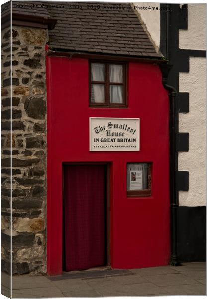 Smallest House In Great Britain Canvas Print by rawshutterbug 