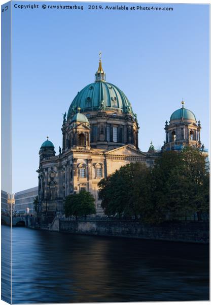 Berlin Cathedral Canvas Print by rawshutterbug 