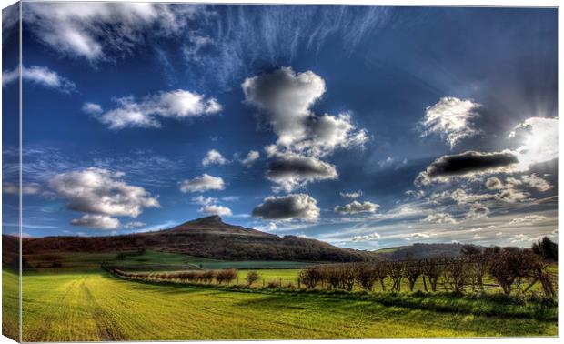 Roseberry Topping Canvas Print by Nigel Lee