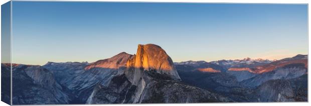 Half Dome at Sunset Canvas Print by Ray Hill