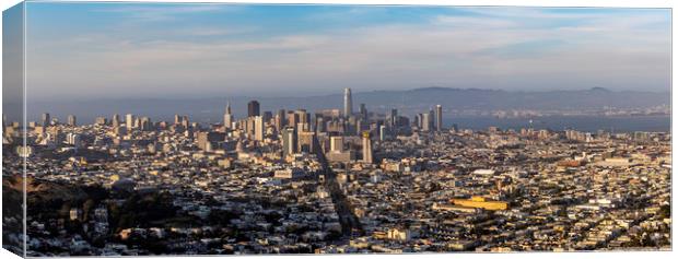 San Francisco at Golden Hour Canvas Print by Ray Hill