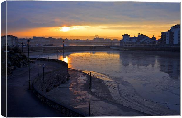 Sunrise WSM Canvas Print by Jim O'Donnell