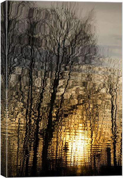 Sunset reflection 2 Canvas Print by Jim O'Donnell