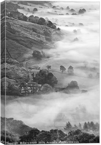 Light and Mist. Canvas Print by Garry Smith