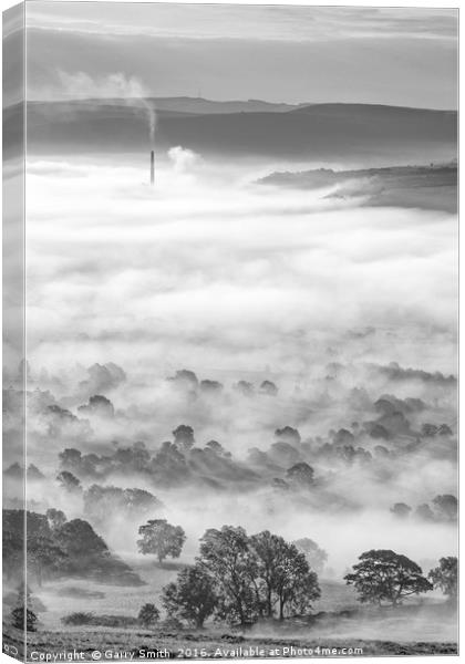 Out of the Mist. Canvas Print by Garry Smith