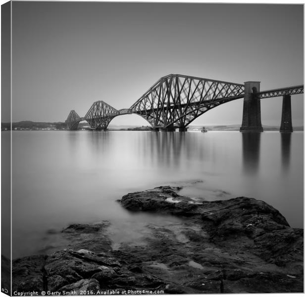 The Forth Rail Bridge, South Queensferry. Canvas Print by Garry Smith
