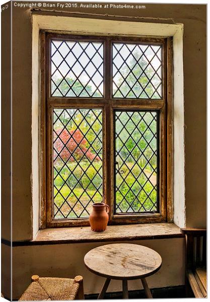  Window view Canvas Print by Brian Fry