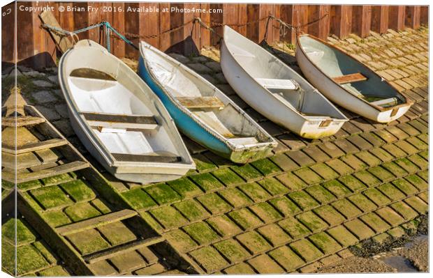 All lined up Canvas Print by Brian Fry