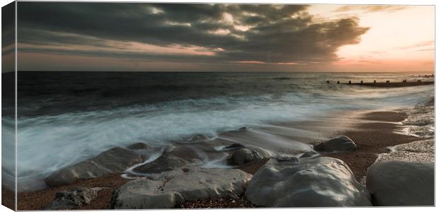 The Beauty Of Dusk Canvas Print by Kevin Browne